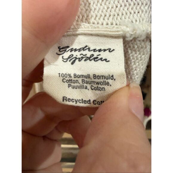 Gudrun Sjoden Adena" BÄSTIS boho oversized sweater size Large - Picture 6 of 9